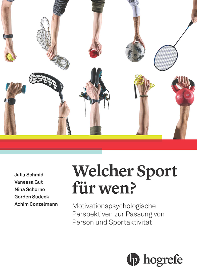 Buchcover des Buchs "Welcher Sport für wen?".